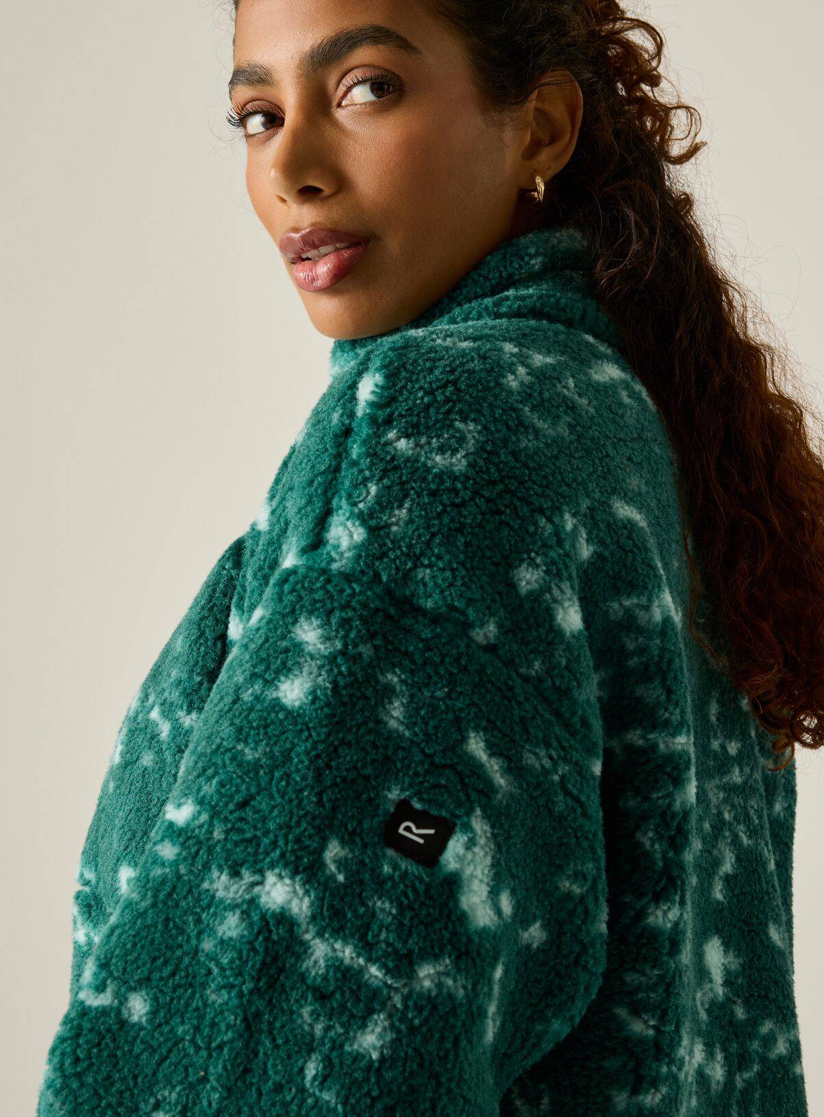 REGATTA Roswind Water Repellent Fleece Green 18 - Image 2